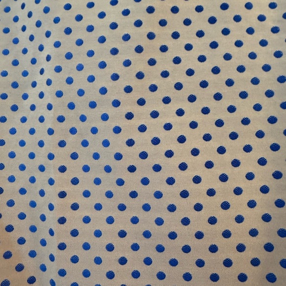 J. Crew Blue and Cream Knee-Length Pencil Skirt - Picture 4 of 9